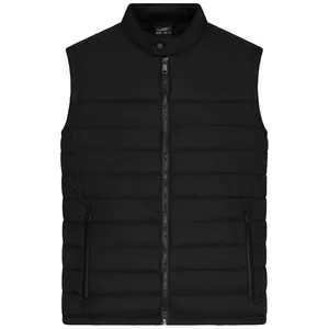 Chemises polo promotionnelles pour hommes, gilets rembourrés durables - Product Image 4