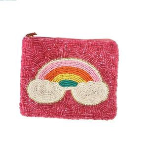 Monedero de Cuentas Étnicas Bordadas a Mano, Monedero de Cuentas con Diseño de Diseñador - Product Image 1