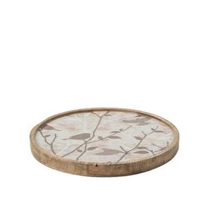 Factory Wholesale Supplier Unique Look Enamel Design Serving Platter Custom Wood Household Flatware <b>Large</b> <b>Salad</b> Platter <b>Bowl</b> - Product Image 5