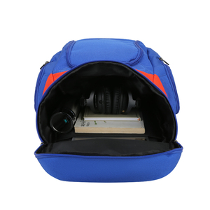 Sac à dos de sport de basket-ball de style vintage de haute qualité Logo d'équipe de lycée personnalisé Prix bon marché Sacs à fermeture éclair en plein air à vendre - Product Image 6