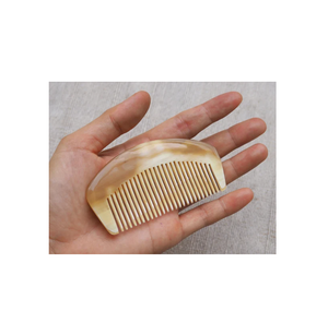 <b>Styling</b> horn Comb Hand Made Natural Cow Horn Combs White Ox Horn Comb <b>Hair</b> <b>Styling</b> <b>Tool</b> Custom Logo - Product Image 6