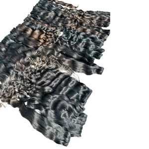 เครื่องหยักศกธรรมชาติ22นิ้วขอบหยักสองด้านยาวคงทนสำหรับจัดแต่งทรงผมเรมี5x5 HD จากอินเดีย - Product Image 1