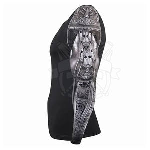 Haute qualité hommes Rash guard Gym Fitness porter fait Rash Guard Protection solaire maillots de bain en bas quantité minimale de commande - Product Image 3