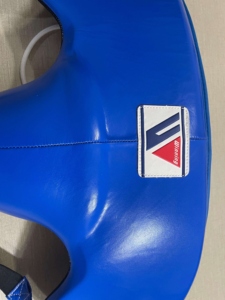Conjunto de Boxeo Personalizable Azul Oscuro, Guantes de Cuero Genuino de Primera Calidad, Protector de Cabeza, Protector Inguinal, Entrenamiento - Product Image 3