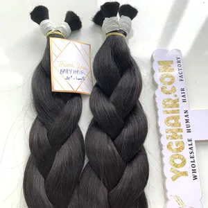 Wholesale Human Hair Bulk 100% Raw Hair Black Color All length Options Reasonable Price Door to Door Shipping Free Gift