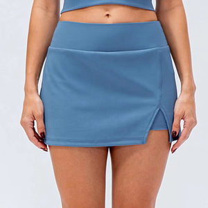 Falda de Tenis Corta de Spandex/Algodón Ecológica, Transpirable y de Secado Rápido, Personalizable, Tendencia 2025, Ofrece Colores Personalizados - Product Image 4