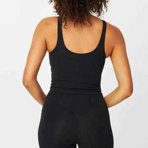 Ensemble de yoga de haute qualité, design personnalisé, débardeur et soutien-gorge de sport au toucher doux, fourniture directe du fabricant - Product Image 5