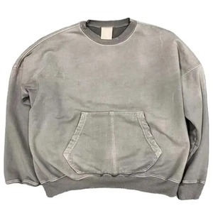 Vente en gros 2024 New Fleece Crew Neck Sweatshirts à manches longues pour hommes Jersey Hommes Sweat sans capuche - Product Image 1