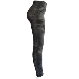Leggings de sport en spandex taille haute personnalisés pour femmes Yoga pour femmes Vêtements de sport Leggings de gym - Product Image 3