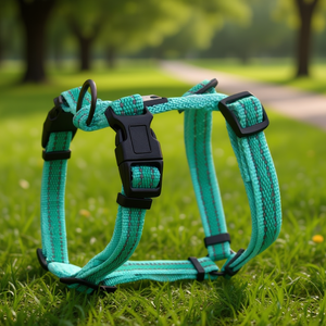 Dual-Color Reflective <b>Dog</b> Harness with Reinforced Stitching Pet Harnesses Product - Product Image 3