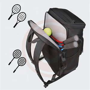 Sac à dos de sport personnalisable à fermeture éclair doublure en polyester imperméable pour salle de sport pour basket-ball football volley-ball sac de tous les sports - Product Image 3