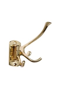 Ganchos de pared de metal curvos y elegantes con diseño minimalista para un estilo de entrada y uso diario práctico. - Product Image 2