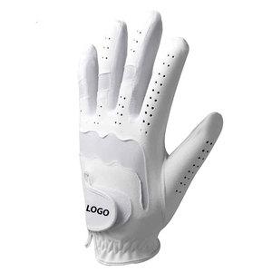 100% gants de Golf en cuir de mouton Cabretta authentiques pour joueurs gauchers jeunes adultes Protection complète respirante poignées - Product Image 3