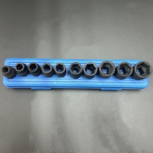 10 PCS Customized Logo OEM ODM <b>Deep</b> <b>Impact</b> <b>Socket</b> <b>Set</b> Cr-mo 1/2" Drive Square DIY Automobile Repair <b>Impact</b> <b>Socket</b> <b>Set</b> - Product Image 3