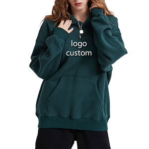 เสื้อมีฮู้ดขนาดใหญ่พิเศษสำหรับทั้งชายและหญิงเสื้อมีฮู้ดขนาดใหญ่พิเศษพิมพ์ลายปักมีฮู้ดเสื้อผ้าแนวสตรีทแฟชั่น - Product Image 5