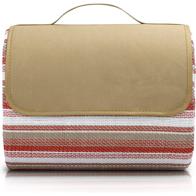 สีแดงและสีเบจ