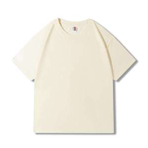 Stock Lots Liquidation Hommes Été Manches Courtes Haute Qualité Couleur Unie Unie Blanc Col Rond Coton Causal T-shirt Couleur Unie Stock - Product Image 6