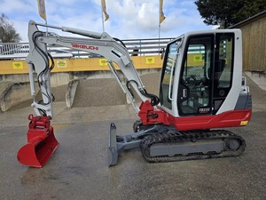 Mini-excavatrices hydrauliques sur chenilles Takeuchi TB235 3-4 tonnes en bon état, à vendre - Product Image 5