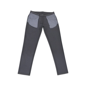 กางเกงวอร์มผู้ชายทรงตรงเข้ารูปกางเกงชิโนผ้าฝ้ายทวิลผ้าคอตตอน - Product Image 3