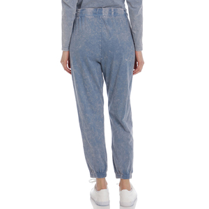 Pantalones de mujer Cintura media Cintura elástica Lona Pantalones rectos de invierno Casual Slim Fit Pantalones de moda al por mayor - Product Image 6