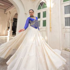 Indian Bollywood Traditional Style Lehenga Choli Premium Collection Elegant Stylish Wedding FestivalWear <b>Party</b> Wear Best Selling - Product Image 1
