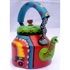 Tetera de té esmaltada de porcelana de hierro fundido, 1,2 L, con diseño de girasol, king Internacional, alta calidad - Product Image 6