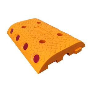 5.5m Recycled Rubber <b>Roadway</b> <b>Safety</b> Speed Hump Set with Lid - Product Image 3