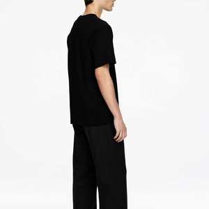 เสื้อยืดลำลองสำหรับผู้ชายที่ดีที่สุดเสื้อยืดแขนสั้นผ้าคอตตอนแบบแห้งเร็วผ้า100% ระบายได้ดีที่สุดพร้อมลายพิมพ์ดิจิตอลดีไซน์ไหล่ตก - Product Image 2