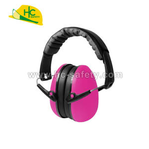HC706 ABS ถ้วยที่ปิดหูอุปกรณ์ป้องกันเสียง CE Ansi ที่ครอบหูปลอดภัยสามารถพับเก็บได้ - Product Image 3