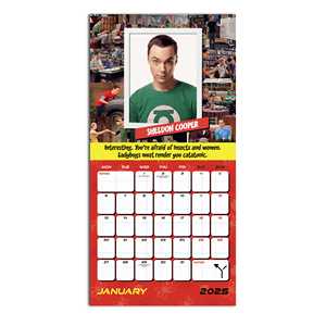 ปฏิทินพิมพ์ลายทฤษฎีบิ๊กแบง ปี 2025 - Product Image 5