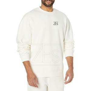 Sudaderas de algodón a prueba de viento para hombre, sudaderas de gran tamaño con logotipo personalizado, sudaderas de secado rápido para hombre - Product Image 4