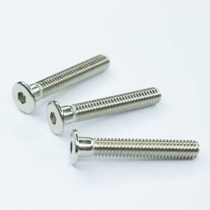 Tornillo de máquina métrico hexagonal plano de titanio M3 25mm Personalizado JIS B 1180 Óxido negro estándar Oval Recubierto de níquel - Product Image 4