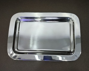 Bandeja de servicio y plato de aluminio niquelado para decoración de mesa, uso en cocina, de lujo, Premium, vintage, moderno, único, gran oferta - Product Image 6