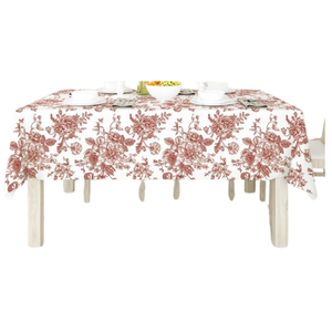 Nappe en coton imprimé bloc indien motif floral pays français tissu rectangulaire propre pour intérieur extérieur tissé - Product Image 6