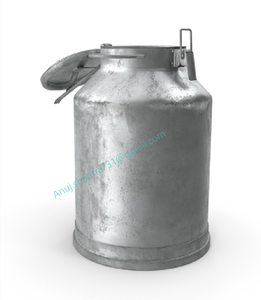 Mini bidons de lait/bidon de lait pour la décoration intérieure/bidon de lait de style vintage bidon de lait rustique bidon de lait peint bidon de lait gravé - Product Image 5