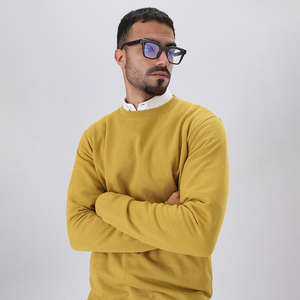 Nardon Apparel, sudaderas de hombre de gran tamaño de peso pesado de alta calidad, Sudadera de cuello redondo de manga larga personalizada para hombres - Product Image 5