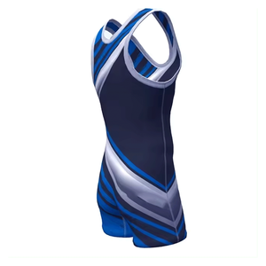 Medias de lucha de LICRA para hombres jóvenes, traje de camiseta de entrenamiento de gimnasio para artes marciales, Fitness y lucha libre - Product Image 5