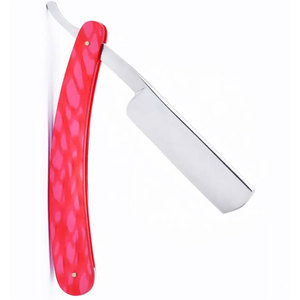 Maquinilla de afeitar plegable profesional de acero inoxidable para hombres, afeitado de salón de Color personalizado para cabello facial y uso corporal, Baber doméstico - Product Image 5