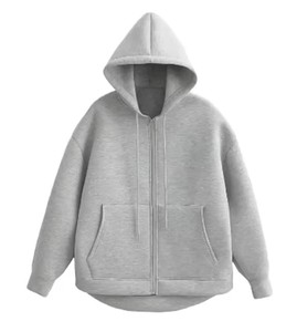 Logotipo personalizado Ropa de calle en blanco Sudaderas con capucha de lana Ropa de hombre unisex Sudaderas con capucha en blanco para hombre - Product Image 1