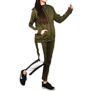 Conjunto Deportivo de 2 Piezas para Mujer, Talla Grande, Sudadera con Capucha Transpirable y Pantalones, Ropa Deportiva Informal para Fitness, Venta al Por Mayor - Product Image 3