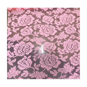 Tela de encaje de guipur cordón africano de color bordado de flores 3D de alta calidad recién llegada al por mayor para mujer - Product Image 5