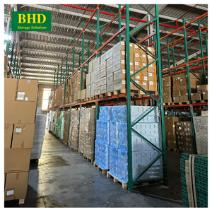 Estante de paleta de lágrima con revestimiento en polvo personalizado BHD Vietnam, estantes de apilamiento de inventario de almacén hechos en acero, 5 precios competitivos - Product Image 3