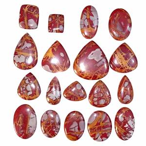 Vente en gros de pierres précieuses en vrac naturelles de qualité supérieure Noreena Jasper Cabochon de haute qualité fait à la main pour bijoux - Product Image 4