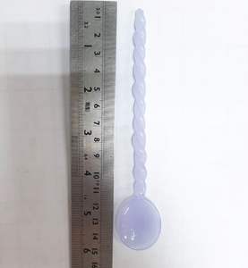 Petite cuillère ronde en verre pour crème glacée et sundaes - Product Image 6