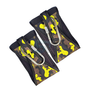 Sangles réglables AB Accessoires de gymnastique Suspendus Fitness Compression Workout Rembourré Néoprène Sling Pull Up Ab Musculation - Product Image 2