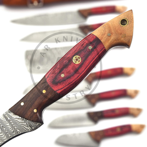 Juego de Cuchillos de Cocina de Ocho Piezas de Acero de Damasco de 67 Capas Hechos a Mano, Mangos Ambidiestros, Embalaje Ecológico, Cuchillos al por Mayor - Product Image 3