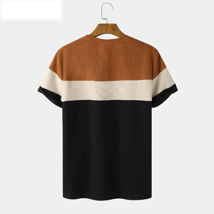 2024 couleur unie hommes coton plaine t-shirts Top qualité Pakistan fait tissu confortable Design Unique T - Product Image 6