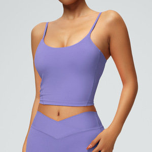 เสื้อกล้ามเข้ารูปสำหรับเล่นโยคะเสื้อกล้ามสำหรับผู้หญิงเสื้อกล้ามออกกำลังกายเข้ารูปป้องกันแบคทีเรีย - Product Image 5