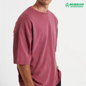 เสื้อยืดผู้ชายฤดูร้อนทรงหลวมมีกระเป๋าข้าง ราคาส่ง ระบายอากาศได้ดี เป็นมิตรกับสิ่งแวดล้อม ปรับแต่งได้ 100% - Product Image 3