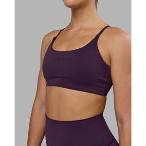 O.G. Soutien-gorge de sport rembourré sans couture Twist, bretelles réglables, respirant, grande taille, longueur longue, motif imprimé, doublure en spandex, XL - Product Image 6